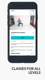 venusfit - workout app iphone images 4