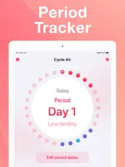 cycle air - period tracker ipad images 1