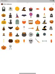 halloween stuff stickers emoji ipad resimleri 1