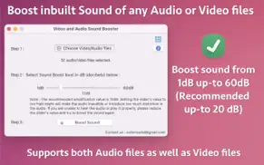 video and audio sound booster iphone images 1