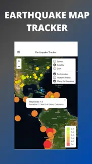 earthquake map tracker iphone images 3