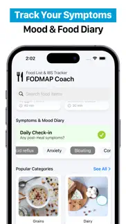 fodmap coach - diet foods iphone images 4
