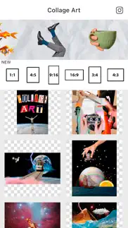 collage art - become an artist iphone capturas de pantalla 1