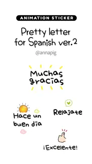 pretty letter for spanish ver2 iphone images 1