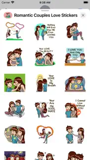romantic couples love stickers iphone images 4