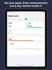 weight loss - scale tracker ipad images 1