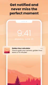 golden hour calculator iPhone Captures Décran 3