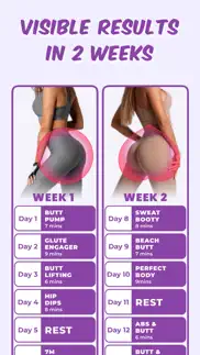 butt workout & fitness coach iphone images 2
