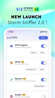 storm sniffer - packet capture iphone capturas de pantalla 1