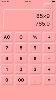 the calculator app neumorphism iphone resimleri 3