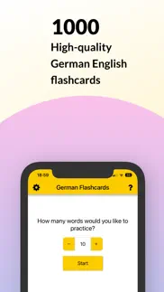 german flashcards - 1000 words iphone images 1