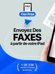 fax free・scanner de documents iPad Captures Décran 1