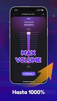 extra volume booster iphone capturas de pantalla 2