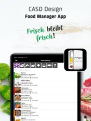 caso food manager ipad bildschirmfoto 1