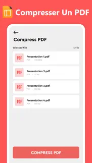 convertisseur pdf. scanner app iPhone Captures Décran 2