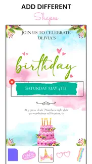 video invitation birthday card iphone images 3