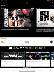 collingwood official app ipad images 1