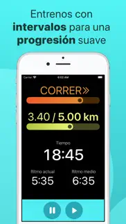 reto 5k correr caminar 5km gps iphone capturas de pantalla 3