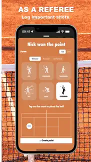 tennis score keepr iphone capturas de pantalla 3