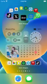 moyo widgets - screen widgets iphone capturas de pantalla 4