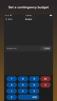 spender - costs accounting iphone capturas de pantalla 1