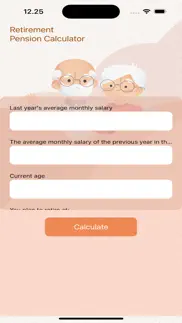 pension calculation iphone images 3