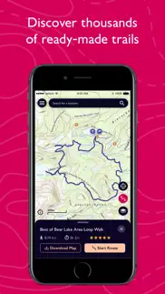 os maps: hiking & bike trails iphone images 3