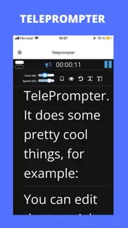 teleprompter for video app iphone images 1