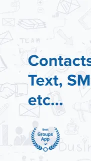contacts groups pro mail, text iphone images 1