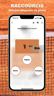 tennis score keepr iPhone Captures Décran 4