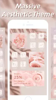themes: color widgets, icons iPhone Captures Décran 2
