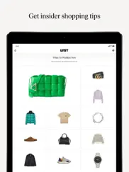 lyst: shop fashion brands iPad Captures Décran 4