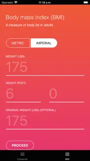 weight converter and bmi iphone images 2