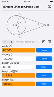 tangent lines to circles calc iphone images 3