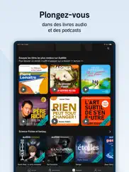 audible: livres audio, podcast iPad Captures Décran 2