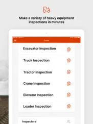 heavy equipment inspection app ipad images 3