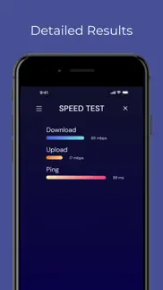 speed test for internet iPhone Captures Décran 3