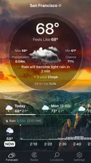 weather live° - local forecast iphone images 1