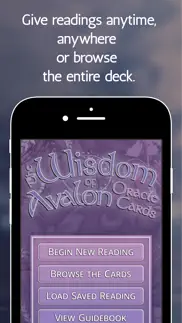 the wisdom of avalon oracle iphone resimleri 4