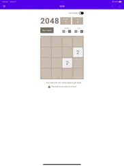 2048 brain games & puzzle ipad images 2