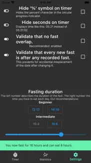 fasting interval 16:8 iphone images 4
