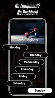 entrenamiento gimnasio fitness iphone capturas de pantalla 3