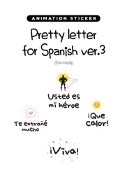 pretty letter for spanish ver3 ipad images 1