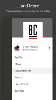 bc gym iPhone Captures Décran 4