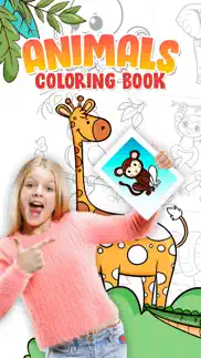 paint animal - coloring book for kids iphone images 1