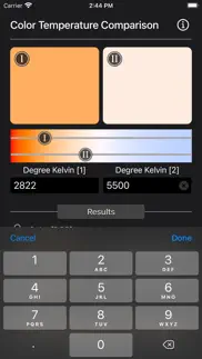 color temperature comparison iphone images 4