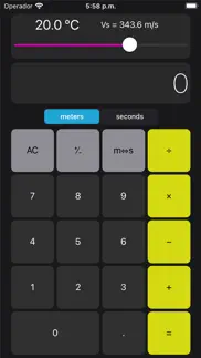 delay calculator for audio iPhone Captures Décran 1