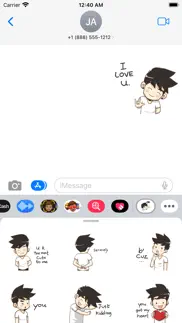 cute boy tanmoi stickers iphone images 2