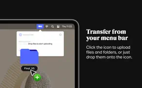 wetransfer: file transfer iPhone Captures Décran 1