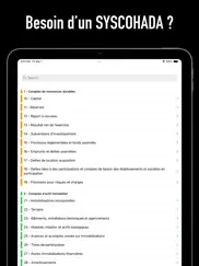 plan comptable syscohada iPad Captures Décran 1